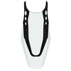 Saddle cover Bagster (2146E) White/Black/Black Honda CB600 SF HORNET 05