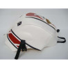 Tapis de réservoir Bagster 50° anniversaire/blanc/deco rouge/noir (1556I) Yamaha YZF125 R