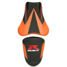 Housse de selle Bagster (2185D) Orange/Noir/Carbone/Lettres Rouges Suzuki GSX1000R 07