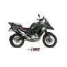 Approved Mivv SPEED EDGE stainless steel muffler, black (E.004.LRB) Benelli TRK 502X