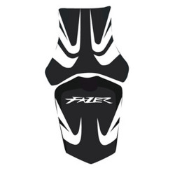 Saddle cover Bagster (2174K) White/Black/White Letters Yamaha FZ1 FAZER 10-11