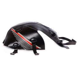 Tapis de réservoir Bagster noir/rouge/noir/gris (1707B) Honda CB125F