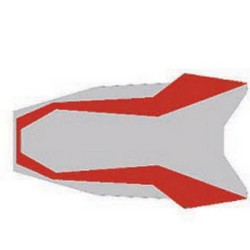 Housse de selle Bagster (2128D) Rouge Fonce/Gris Clair Aprilia RST 1000 FUTURA 01-04