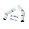 Kit 2 durites de radiateur SAMCO blanc Kawasaki ER-6 N/F
