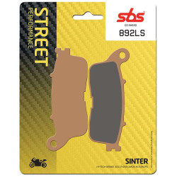 Plaquettes de frein sinter SBS 892LS