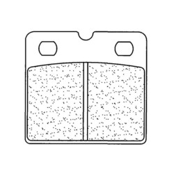Plaquettes de frein sinter CL BRAKES 2258A3+