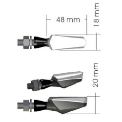 Motorcycle led turn signals Puig STICK AVANT (9317N) 2