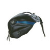 Tapis de réservoir Bagster noir/pointe ocean (1222N) Kawasaki GPZ500 S