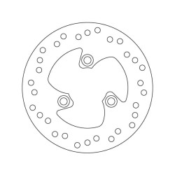 Disque de frein Brembo Série Oro 68B40716