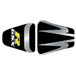 Housse de selle Bagster (2114F) Anthracite/Noir/Jaune Suzuki GSX1000R 01