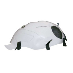 Tapis de réservoir Bagster blanc/noir (1566B) Ducati Monstro 696/1100/1100S/696 Monster