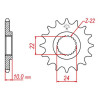 Pignon JT 14 teeth not 520 type 402