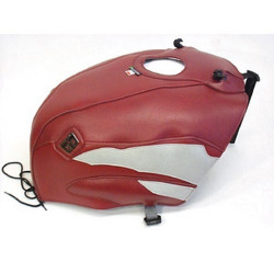 Tapis de réservoir Bagster bordeaux clair/gris clair (1156Z) Honda CBR1000
