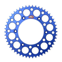 Renthal anti-mud sprocket blue 48 teeth Yamaha YZ125/250/450