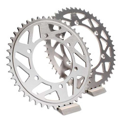 Couronne alu PBR 49 dents ultra-light pas 520 type 4649 Beta RR250
