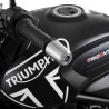 Embouts de guidon R&G (BE0163SS) Triumph Tiger 660 Sport/Speed Triple 1200 RS/Trident 660/Suzuki GSX-1340R Hayabusa