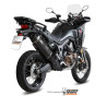 Mivv-approved SPEED EDGE stainless steel muffler, black (H.059.LRB) CRF1000L AFRICA TWIN