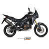 Mivv-approved SPEED EDGE stainless steel muffler, black (H.059.LRB) CRF1000L AFRICA TWIN