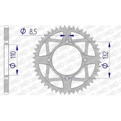 AFAM 46-tooth 520-pitch aluminum sprocket type 72306 KTM FreeRide 350