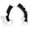 Protections cadre Acerbis X-GRIP Blanc Kawasaki KX450F