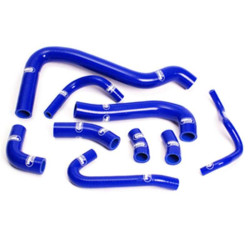 Kit 8 radiator durites SAMCO blue Yamaha MT-09