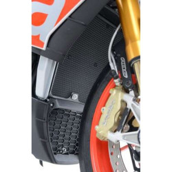 Oil radiator protection R&G (OCG0025BK) Aprilia 1100 TUONO V4R RSV4RR/RF