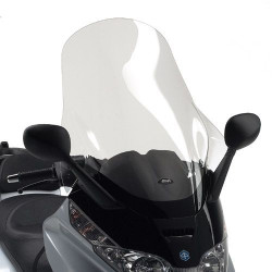 Clear bubble +20cm Givi (D500ST) Piaggio X8 and X-EVO