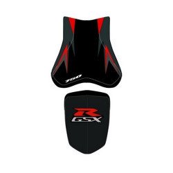 Saddle cover Bagster (2201B) Black/Persico/Letters Grises Claires Suzuki GSX750R 08