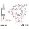 Sprocket JT 14 teeth pitch 520 type 1295
