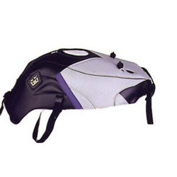 Bagster tank mat black/light grey/lilac stripe (1225D) Suzuki GSX750 R / GSX1100 R