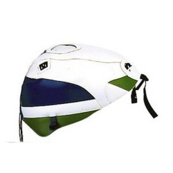 Tapis de réservoir Bagster blanc/bleu/vert (1255B)