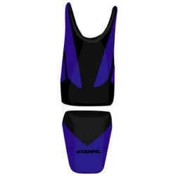 Saddle cover Bagster (2159C) Blue/Black/Black Letters Honda CBR125 04-05