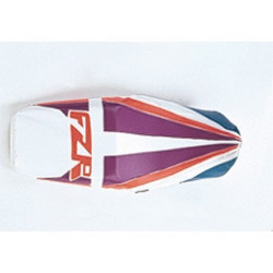 Housse de selle Bagster (2043G) Pervenche/Orange/Cassis/Blanc/Lettres Fluo Yamaha FZR1000 94