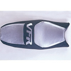 Saddle cover Bagster (2007D) Silver/Silver Letters Honda VFR750 95