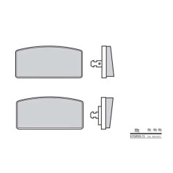 BREMBO organic brake pads 07GR5915