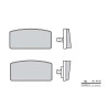Plaquettes de frein organique BREMBO 07GR5915