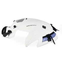 Tapis de réservoir Bagster blanc noir acier (1713B) Honda CB500X