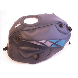 Tapis de réservoir Bagster arctique/deco pervenche/acier (1276C) Honda CB500/CB500 S