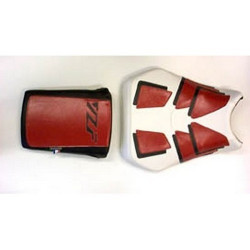 Saddle cover Bagster (2115B) Red/White/Black/Black Letters Yamaha YZF-R1 00
