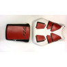 Housse de selle Bagster (2115B) Rouge/Blanc/Noir/Lettres Noires Yamaha YZF-R1 00