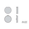 Plaquettes de frein organique BREMBO 07GR6319