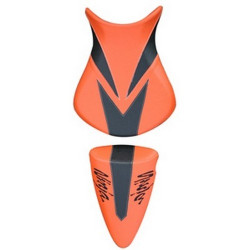 Saddle cover Bagster (2190B) Orange/Black/Black Letters Kawasaki ZX6 R/RR 07