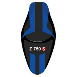 Housse de selle Bagster (2162E) Gitane/Noir/Lettres Blanches et Rouges Kawasaki Z750 S 06