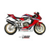Silencieux Homologué Mivv SPEED EDGE Inox noir (H.070.LRB) Honda CBR1000RR