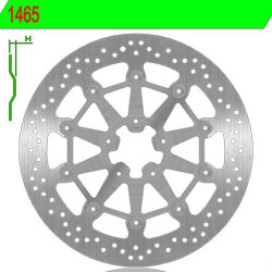 Front left brake disc NG 1465 690 DUKE R 16-17