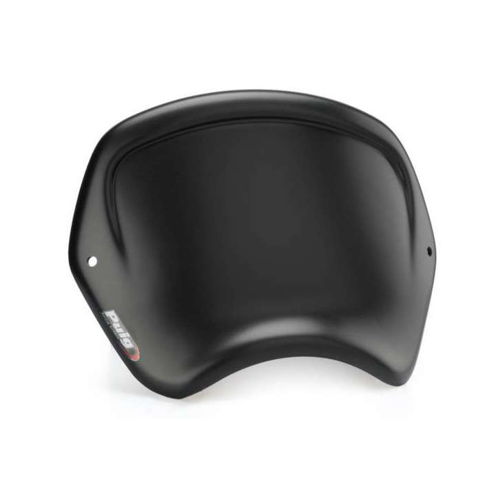 Puig matte black faceplate (3591J) CB1100RS, Indian FTR 1200, Z900RS, Yamaha XSR700