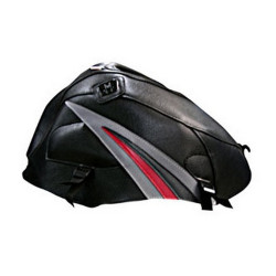 Bagster tank mat black/steel/anthracite and red (1499C) Suzuki GSX1000 R