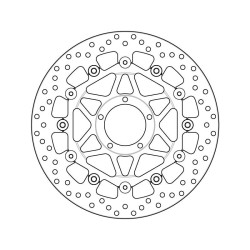 Disque de frein Brembo Série Oro 78B40890