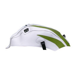 Tapis de réservoir Bagster blanc/pointes pomme (1534E) Honda CBR600 RR