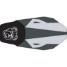 Housse de selle Bagster (2130E) Bleu Nuit/Gris Clair/Tete De Bulldog Grise Yamaha BT 1100 BULLDOG 04